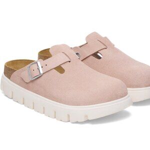 SALE Birkenstock Boston Chunky Color Light Rose